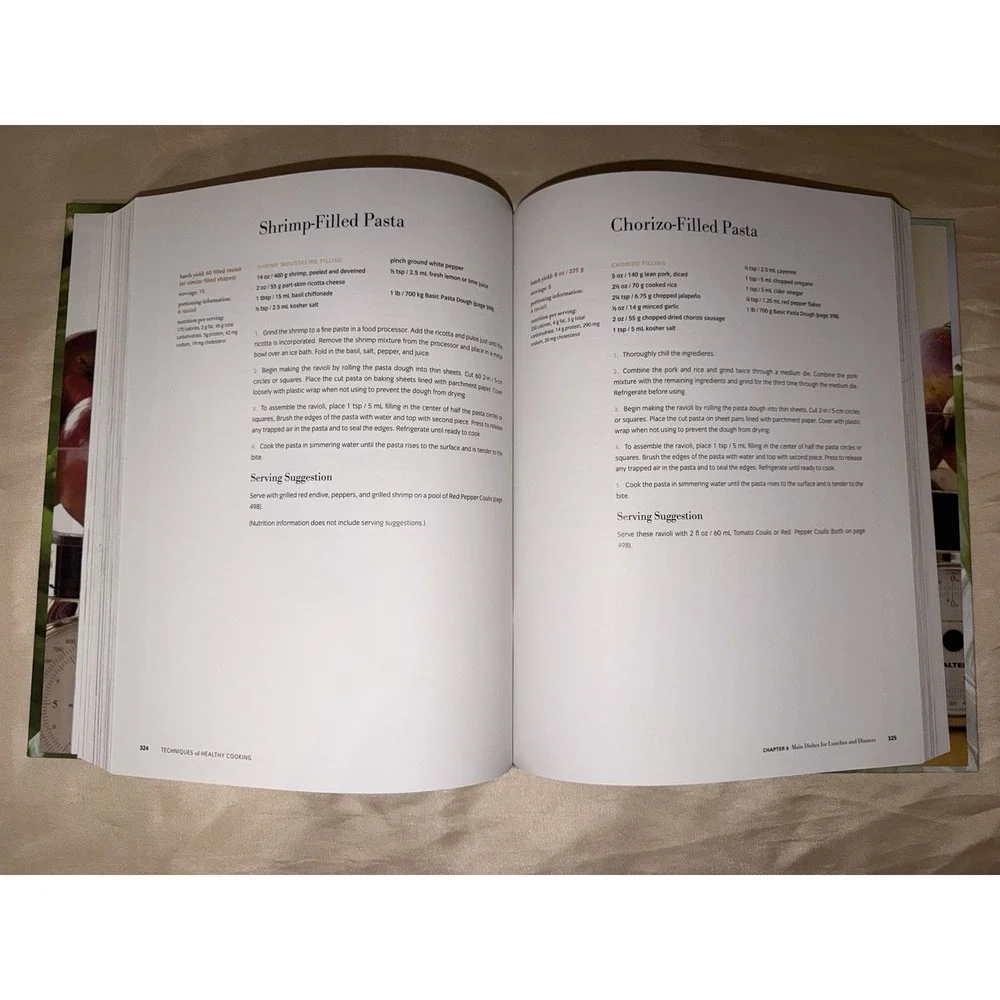 Techniques of Healthy Cooking Book, The Culinary Institute - Cook Book